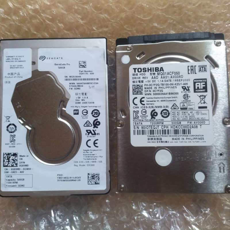 Promo Hardisk HDD Eksternal Transparent 500GB 1TB 7200RPM Isi Full Game ...