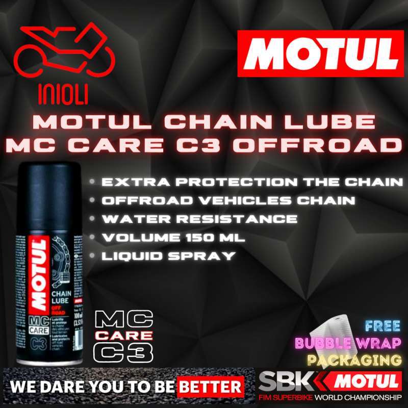 Jual MOTUL CHAIN LUBE C3 CHAIN OFF ROAD PELUMAS RANTAI MOTOR MOTUL 150