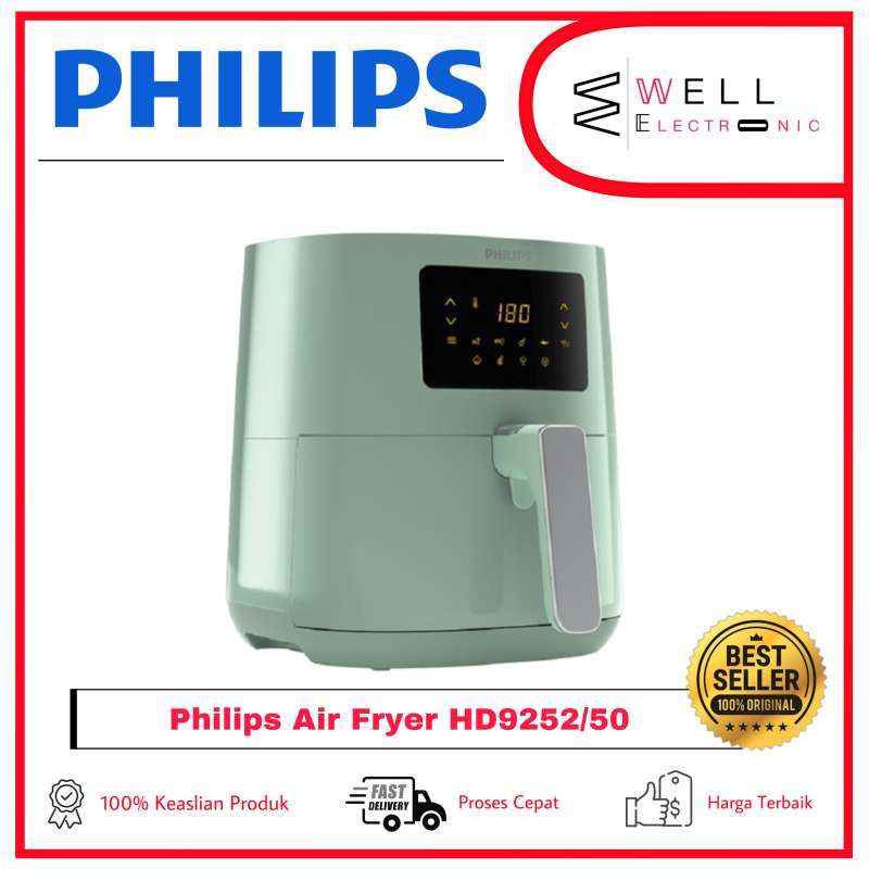 Jual Philips Air Fryer Spectre HD9252/50 HD 9252 Digital Airfryer