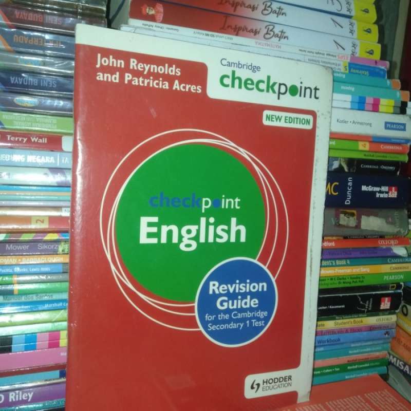 Jual Original Buku Checkpoint English Revision Guide Di Seller Indah