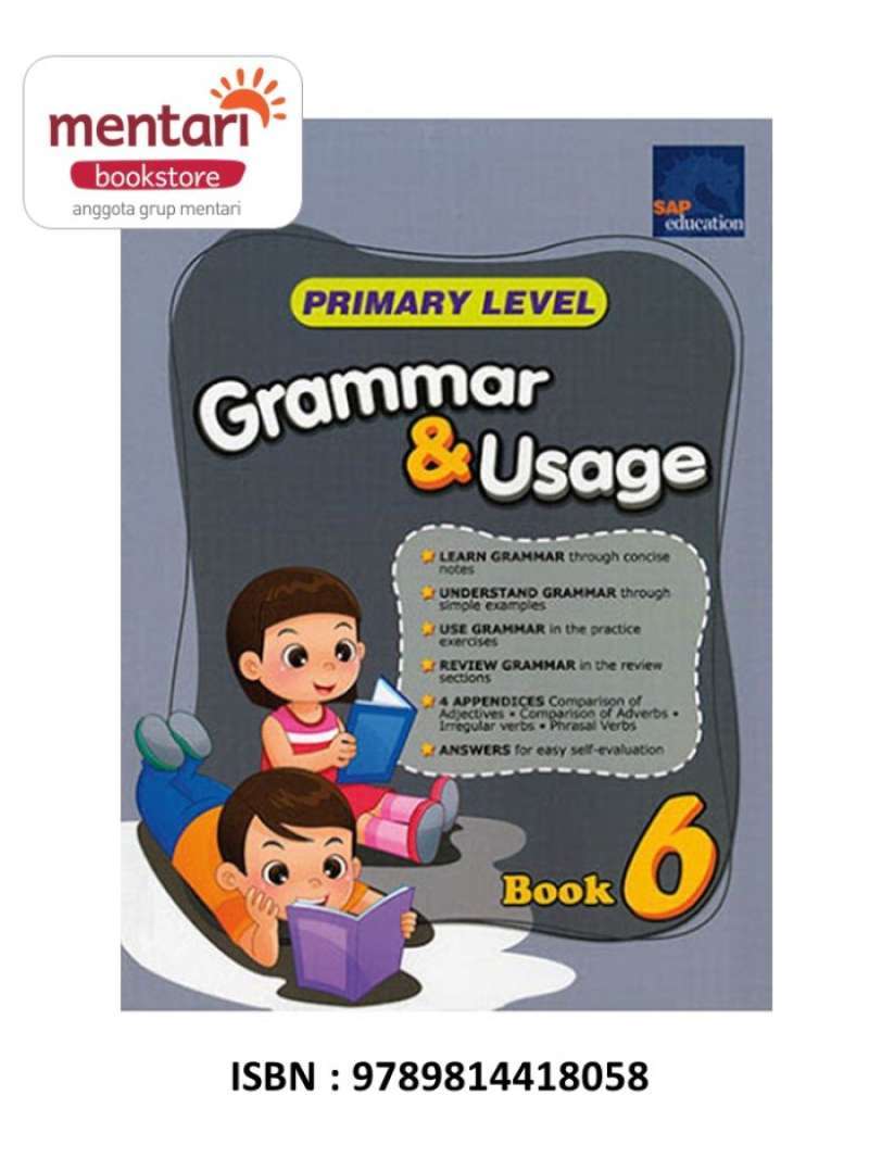 Promo Primary Level Grammar & Usage Primary 6 | Buku Latihan Bahasa ...