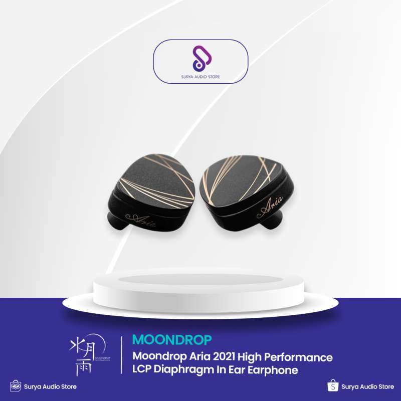 Promo Moondrop Aria 2021 High Performance LCP Diaphragm In Ear Earphone ...