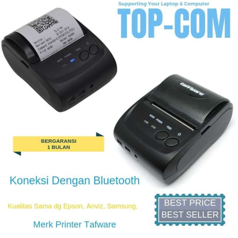 Promo Printer Kasir Bluetooth Printer Pos Therma Printer Mini Kecil
