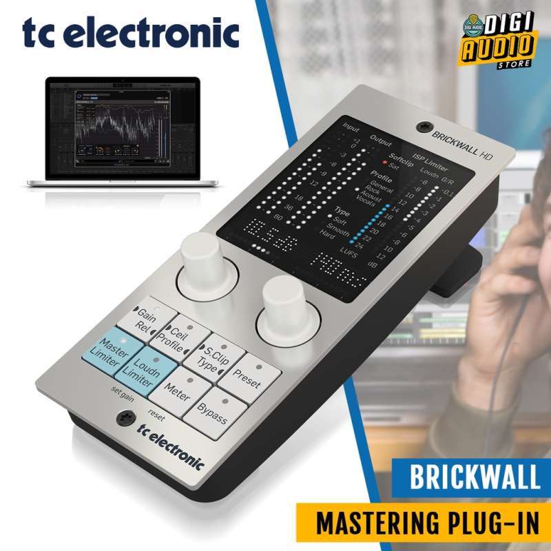 Mastering Limiter Plugin TC Electronic BRICKWALL HD – Mastering ...