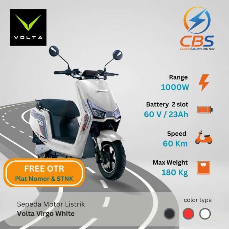 Jual Motor Listrik Baterai Volta Original Murah - Harga Diskon Maret ...