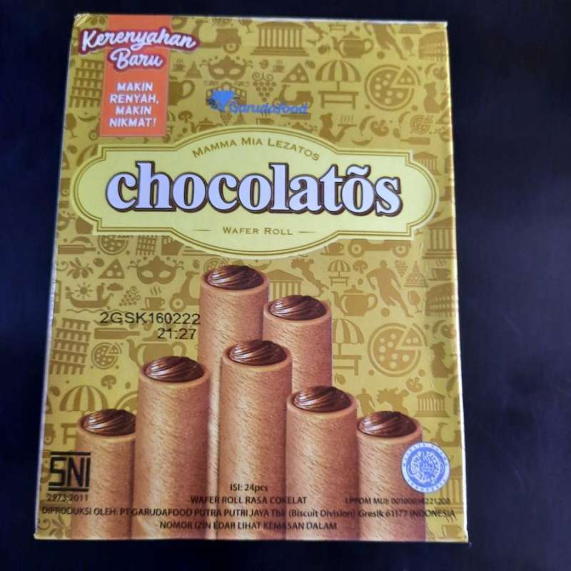 Jual chocolatos ROLL 500 1 DUS di Seller Toko Munah online - Susukan ...