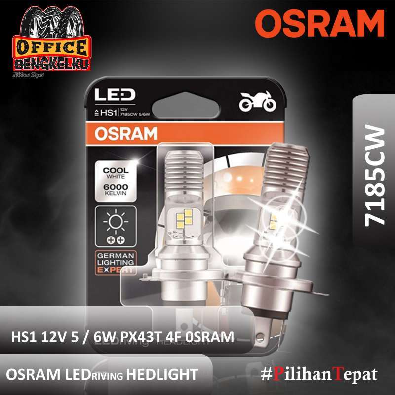 Jual Osram Lampu Utama Motor Headlamp LED Cool White Honda Scoopy Dan
