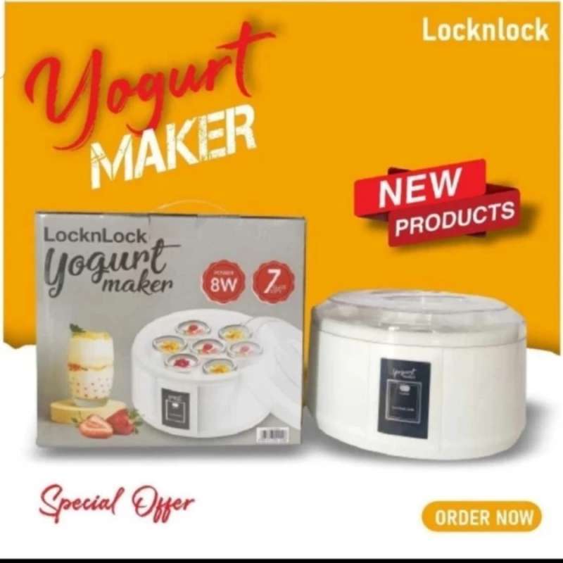 Jual Locknlock Yogurt Maker / Mesin Pembuat Yogurt Low Watt di Seller