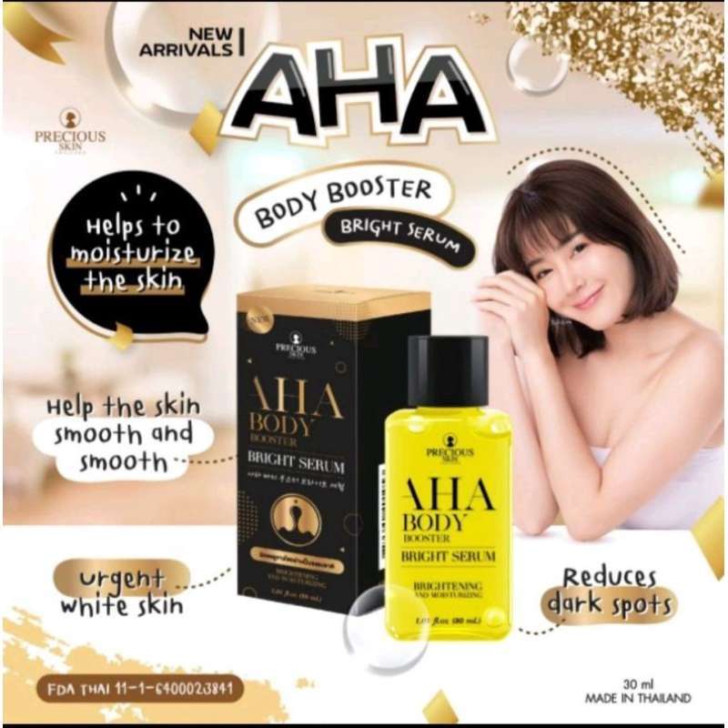 Jual Rania Beauty Precious Skin Thailand Bright & Booster Body Serum AHA Body Serum Soap