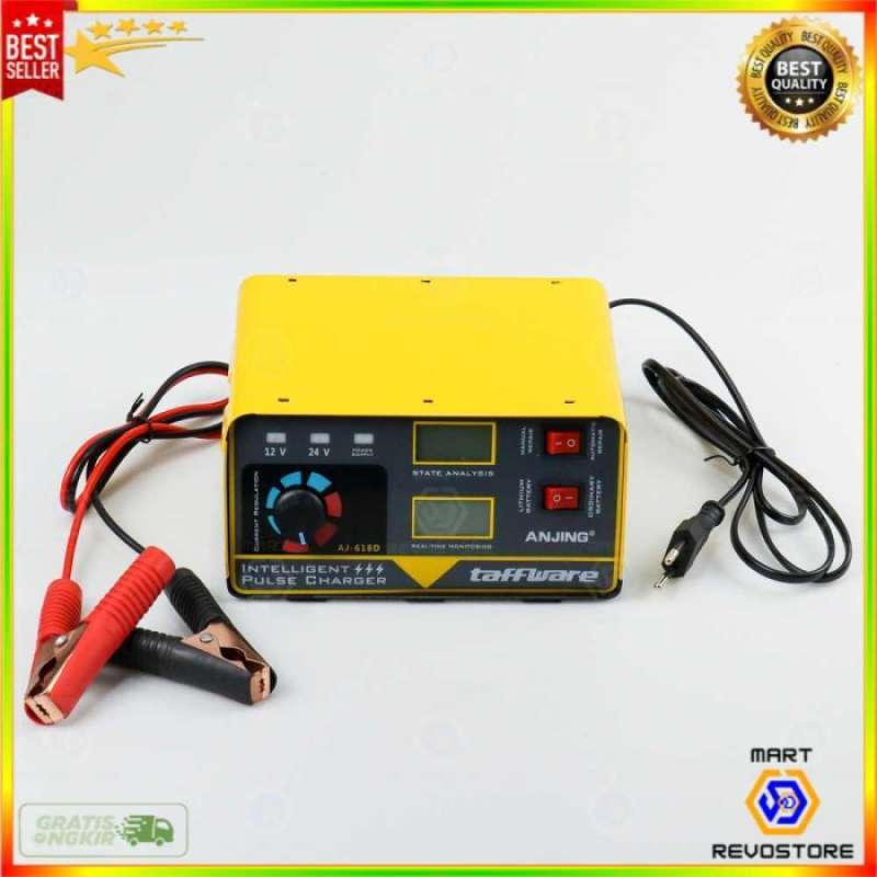 Promo Cas Aki Mobil Truk Charger Baterai Motor Otomatis 260W 12V/24V