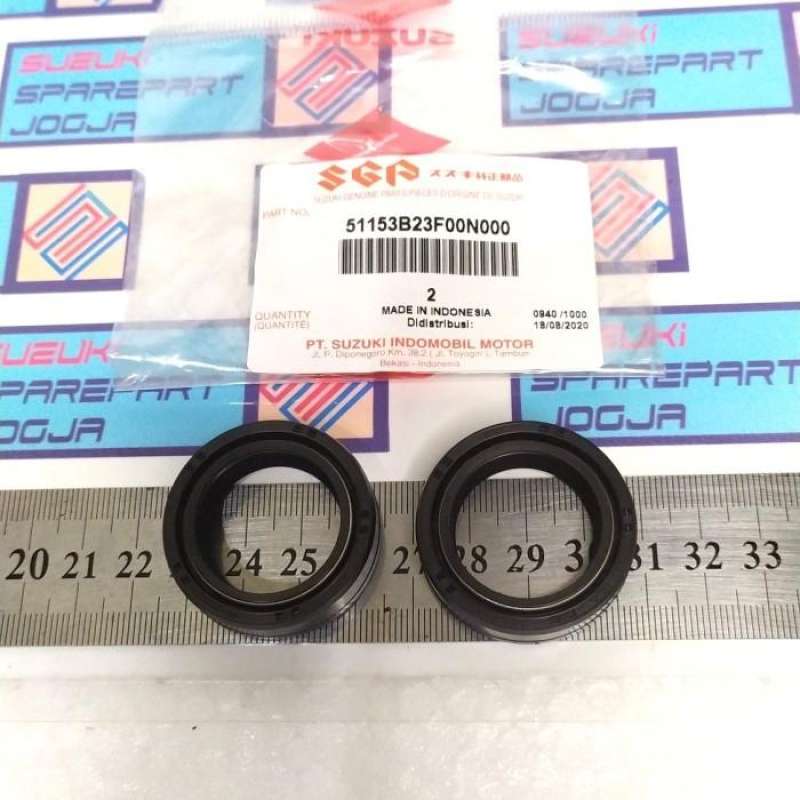 Jual 51153B23F00N000 SEAL OLI Shock Depan Original SATRIA FU di Seller