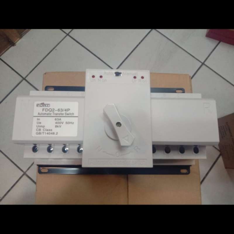 Promo Automatic Transfer Switch ATS 63A 4P FORT GDQ2-63/3 Diskon 23% di ...