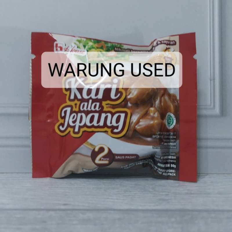Jual House Curry Sauce Halal Saus Kari ala Jepang Roux 50 Gram di