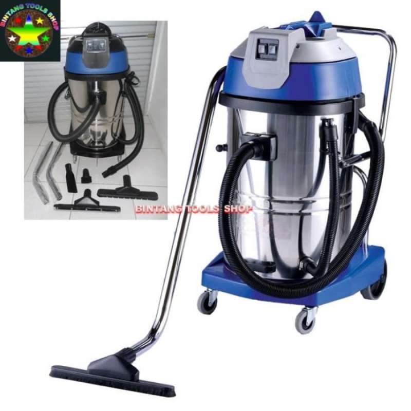 Jual Vacuum Cleaner 60 Liter SC602J Industrial Wet and Dry Vacuum 2 Motor di Seller Relaxa