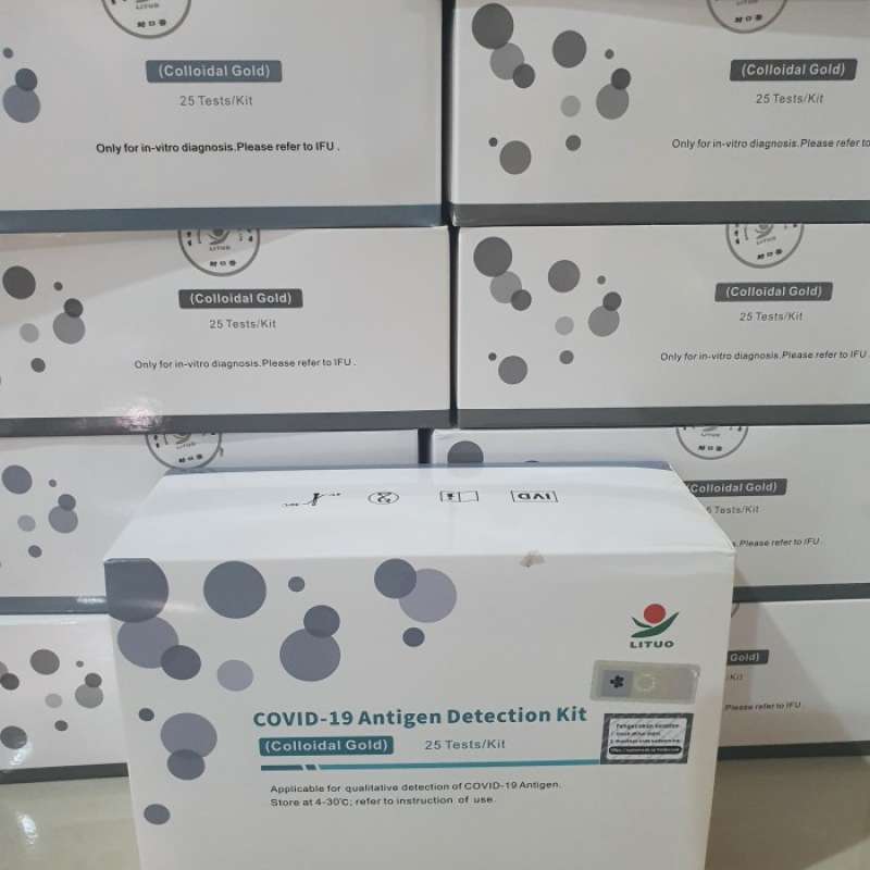 Jual alat tes swab antigen lituo original kemenkes akl di Seller Medika
