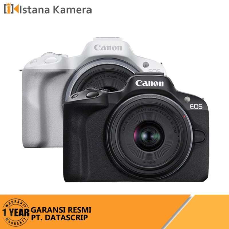 Promo Canon EOS R50 Kit 1845mm Mirrorless Camera APSC Garansi Resmi