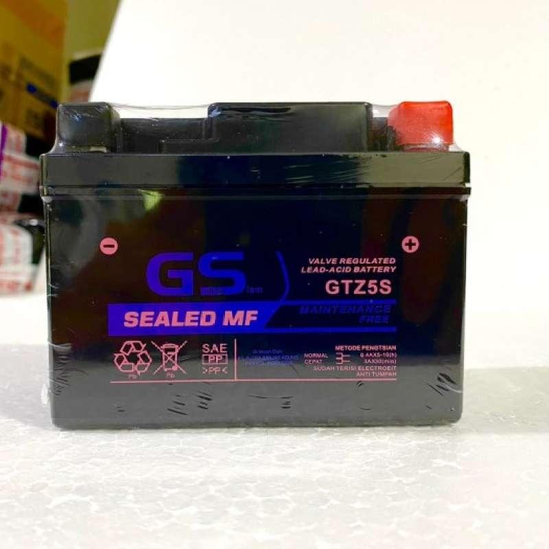 Promo Aki Motor Yamaha Jupiter MX 135 baru ( GTZ5S) GS E Aki Kering MF
