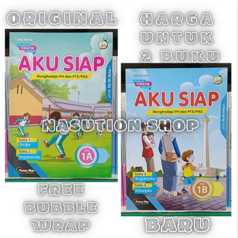 Jual Paket Buku Aku Siap 1a 1b Pustaka Mulia Kelas 1 Sd Pengayaan ...