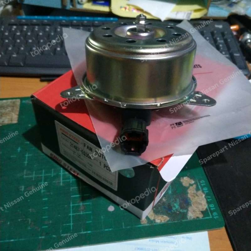 Promo motor fan ac radiator xtrail t30 serena c24 soket 4, 2 speed