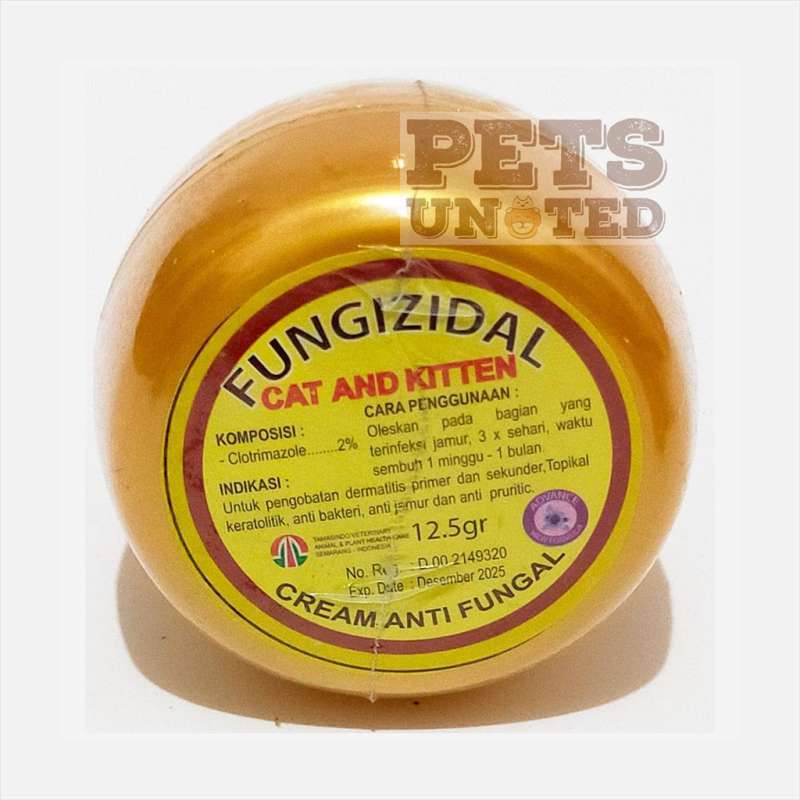 Promo Salep Jamur Fungi Gatal FUNGIZIDAL Cream Anti Fungal Cat & Kitten