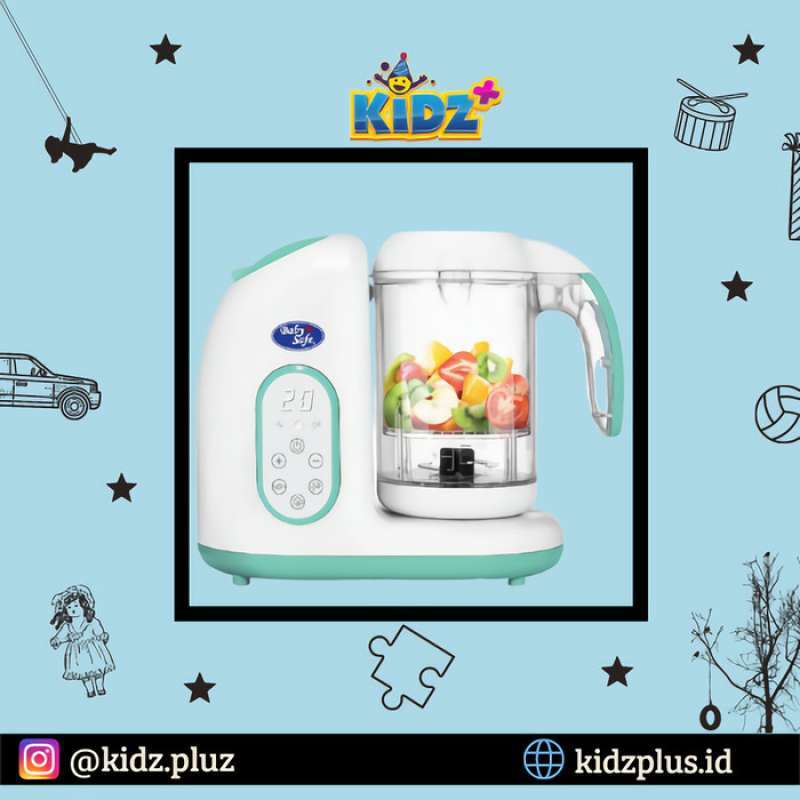Jual Sewa Baby Safe Digital Food Maker â€“ Blue di Seller Prakasa