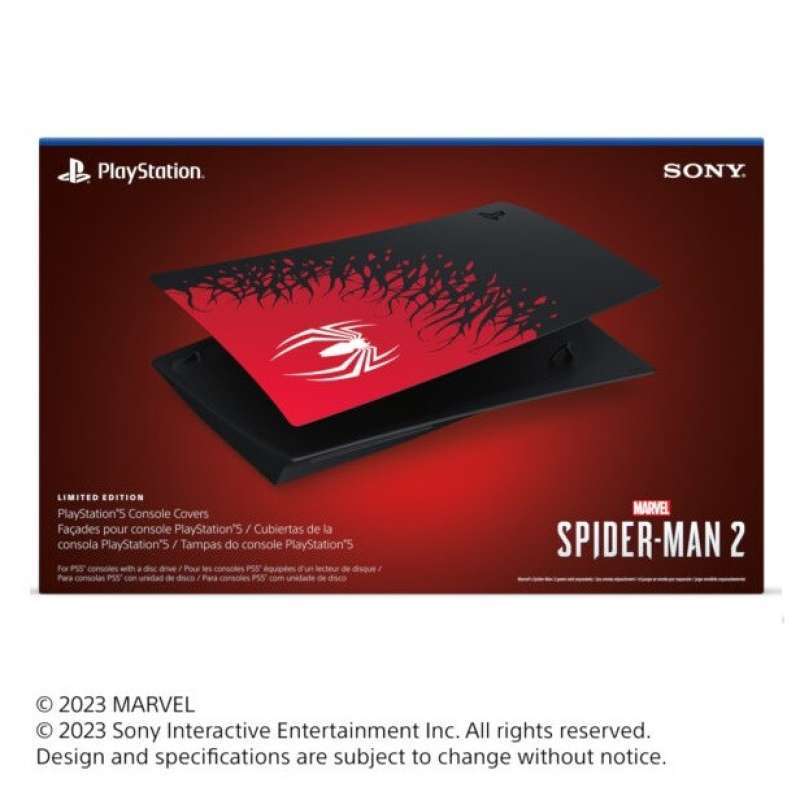Jual PS5 Disc/Digital Console Covers Marvel SpiderMan 2 Spiderman 2 Disc Cover di Seller