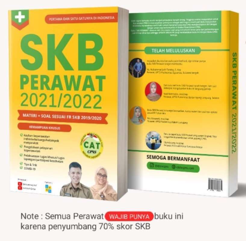 Promo Buku SKB Perawat 20212022 Terbaru Diskon 26 di Seller Gempita