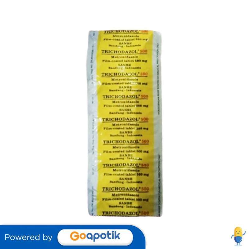 Jual TRICHODAZOL 500 MG STRIP 10 TABLET di Seller Apotek Visual Farma 2 ...