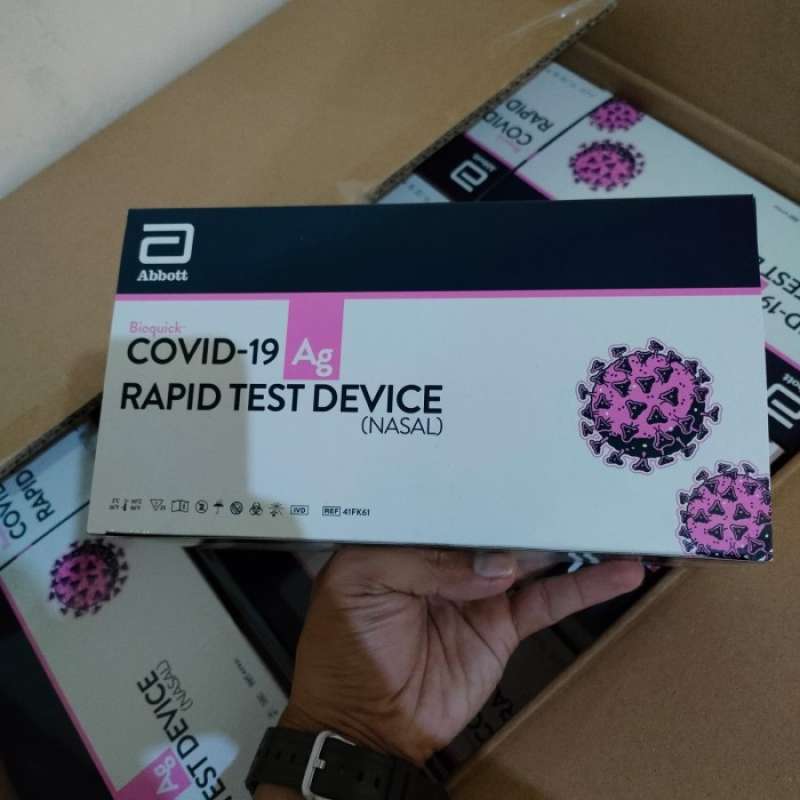 Promo Abbott Antigen Nasal Bioquick 1 Box Isi 25 Pcs Diskon 17% di ...
