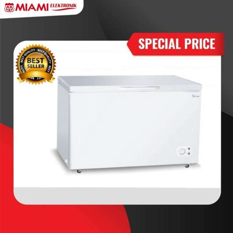 Jual CHEST FREEZER MIDEA HS543CK / FREEZER MIDEA 500LTR FREEZER BOX MIDEA di Seller MIAMI