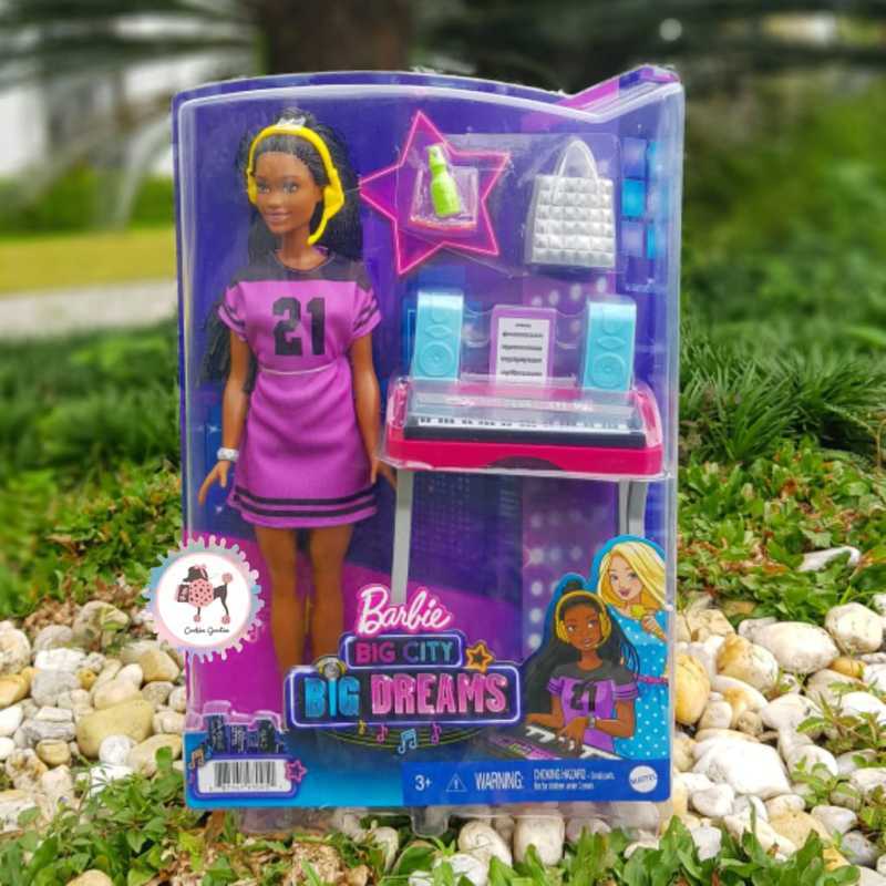Jual Barbie Big City Big Dreams Brooklyn & Music Studio Playset di