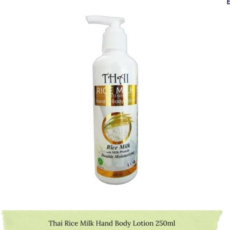 Jual Thai Rice Milk Hand Body Lotion 250ml di Seller Olive Beauty