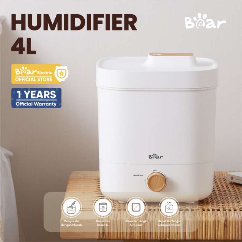 Jual Bear Top Fill Humidifier 4l / Alat Penjaga Kelembaban Udara ...