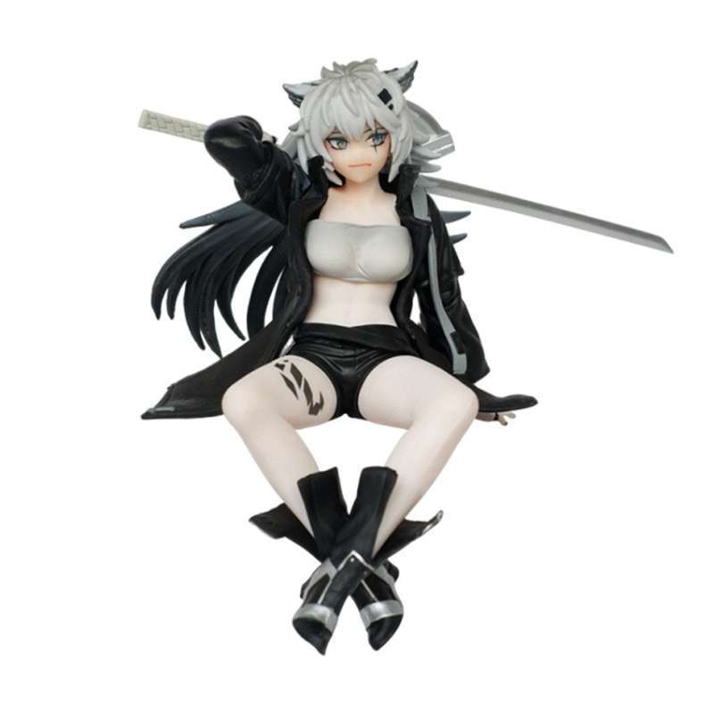 Xinchangda Anime Game Arknights Amiya Action Figure Cartoon Character Beautiful Girl Figure PVC Collection Model Statue Bureau Décoration Cadeau