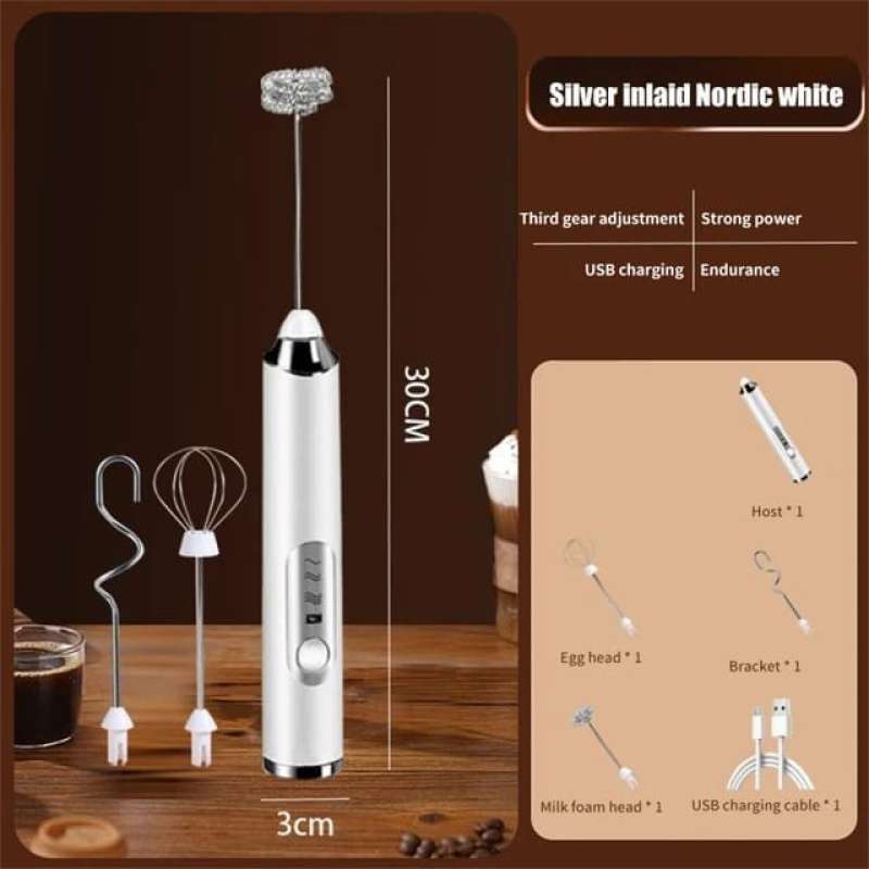 Promo Electric Mini Hand Mixer Foam Milk Frother /Milk Frother Electric / Alat Pengocok Susu