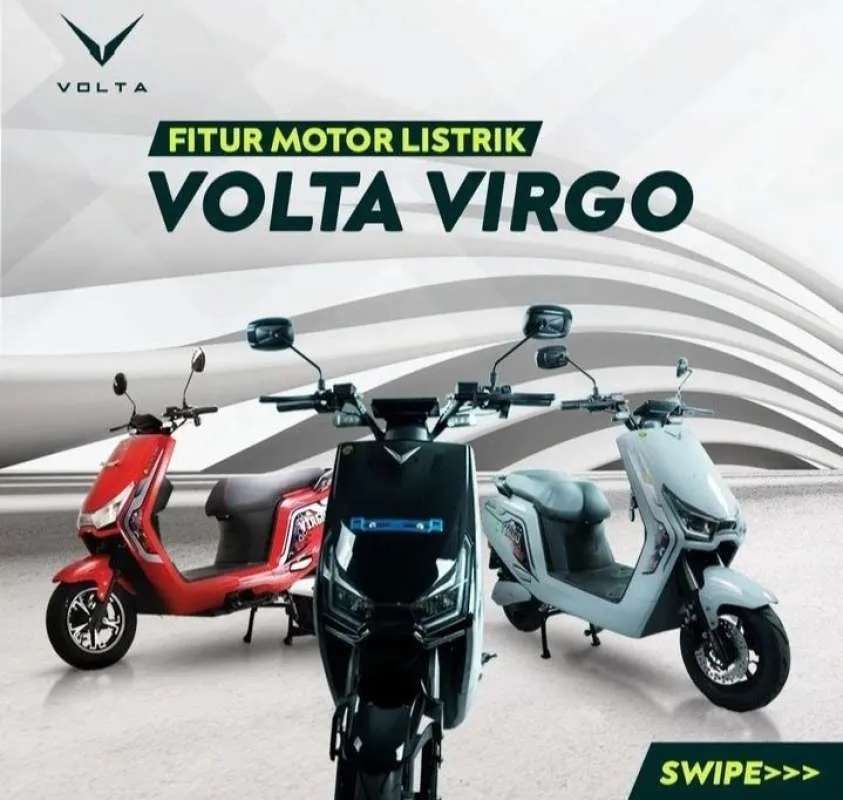 Jual Volta Virgo Reguler Sepeda Motor Listrik White Di Seller Volta