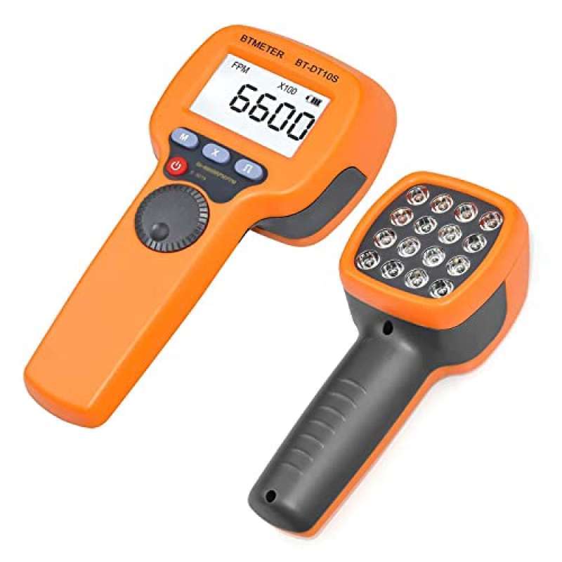 Jual BTMETER Handheld Stroboscope 6099999 RPM, Digital Strobe Light