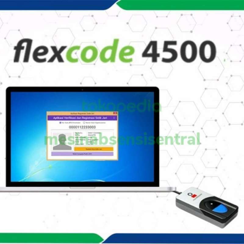 Promo Digital Persona U Are U 4500 + Software Sdk Flexcode 4500 U Are U ...