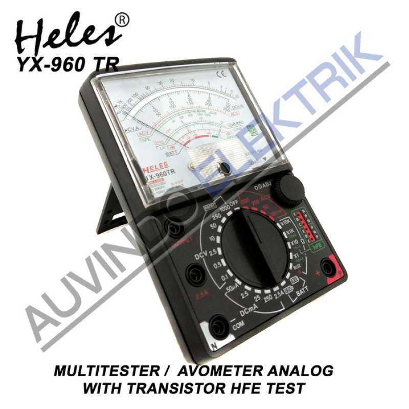 Jual Multimeter Analog Jarum HELES YX960TR Multi Avometer Heles YX