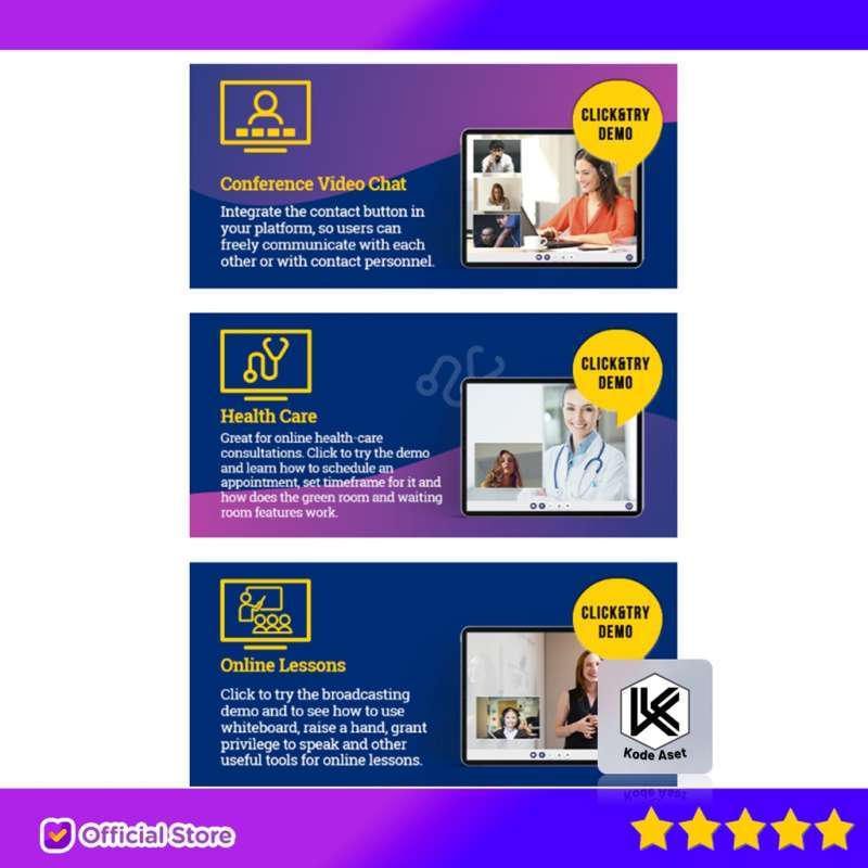 Jual Source Code Aplikasi Livesmart Video Chat By Kodeaset Di Seller ...