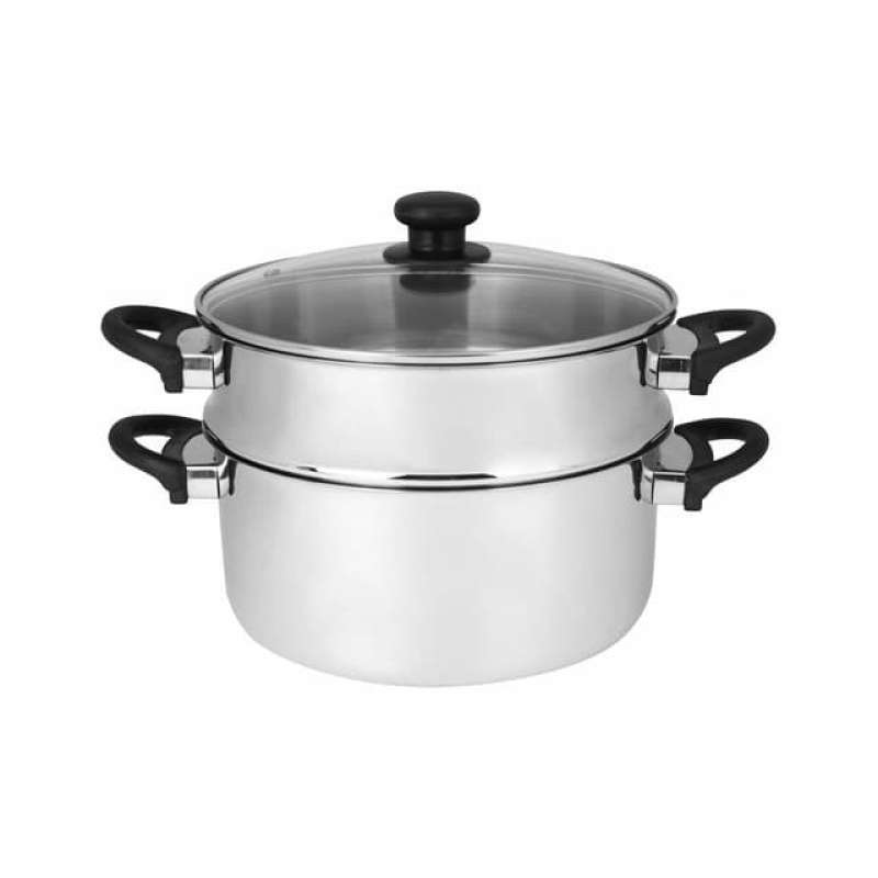 Masterchef Panci Promo Masterchef Panci Masak Stainless Dandang Steamer Double Dekker 24 ...