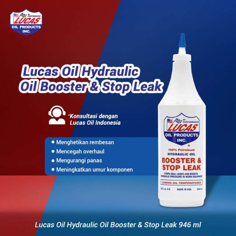 Promo Lucas Oil Hydraulic Oil Booster & Stop Leak / aditif hidrolik