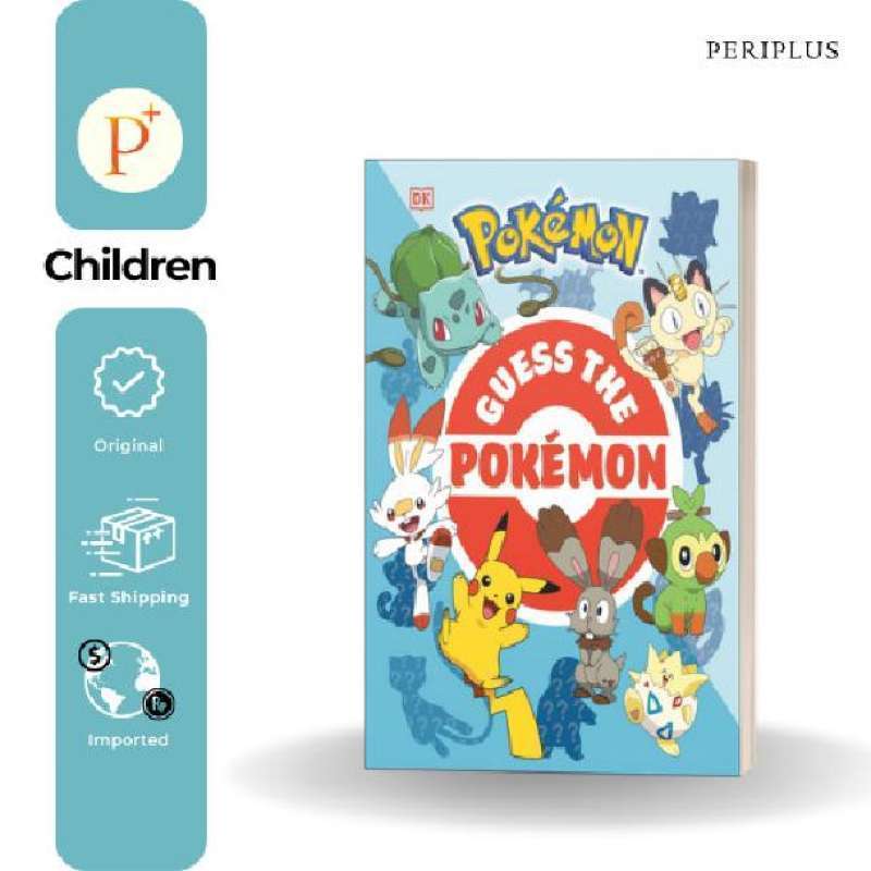Jual Guess The Pokemon Tpb - 9780744042733 Di Seller Periplus Official ...