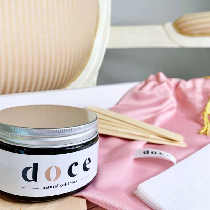 Jual Natural Cold Wax Home Kit by DOCE + Termasuk Strip dan Stick Kayu