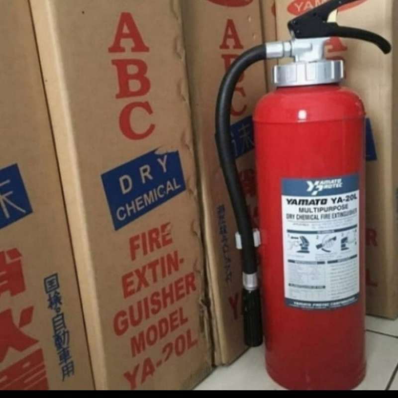Jual Alat Pemadam Yamato 6kg Ya20l Powder Dry Chemical Fire
