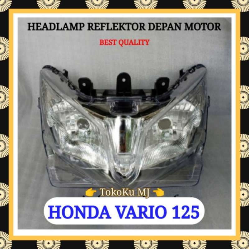Promo REFLEKTOR HEADLAMP LAMPU DEPAN MOTOR HONDA VARIO 125 TECHNO OLD