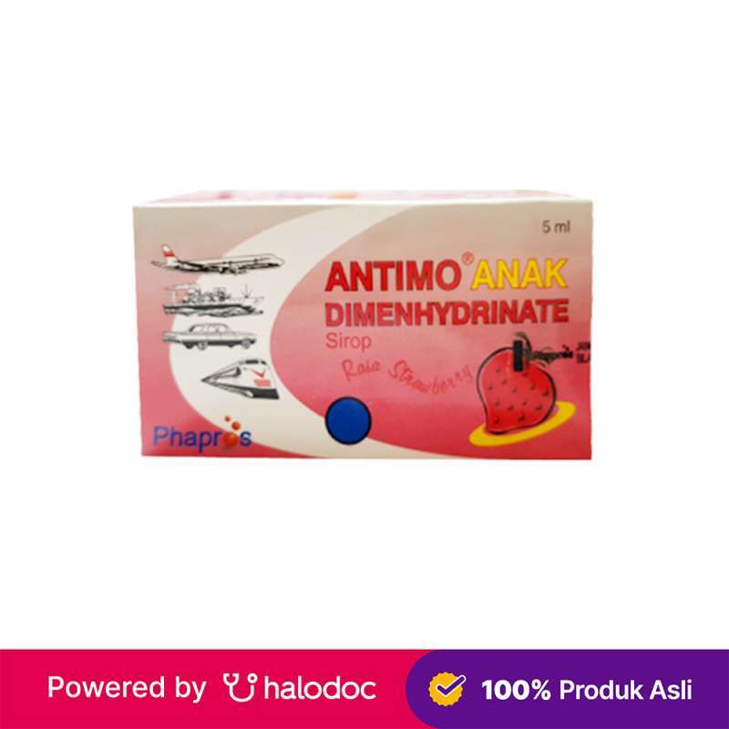Jual Antimo Anak Rasa Strawberry 5 ml 10 Sachet di Seller Apotek ...