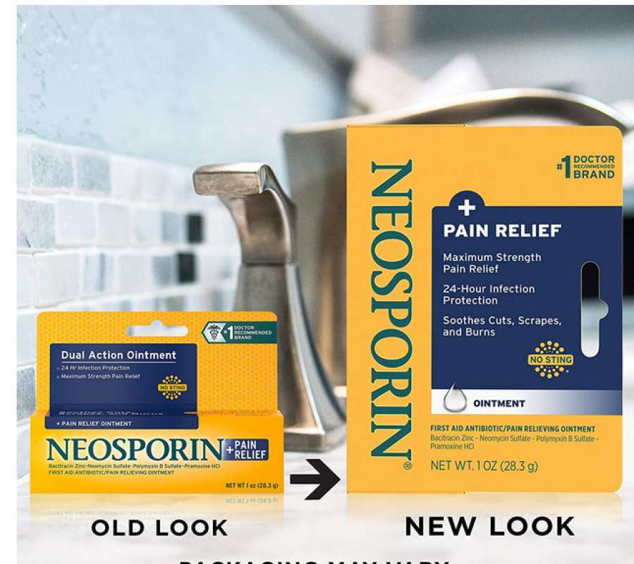 Promo Neosporin + Max Strength Relief Dual Action Antibiotic Oint Made ...