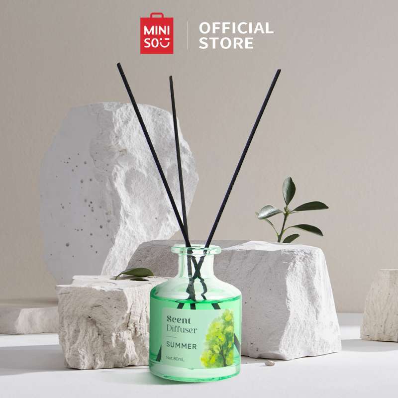 Jual Miniso 80mL Reed Diffuser Vanilla Pengharum Ruangan FOUR SEASON