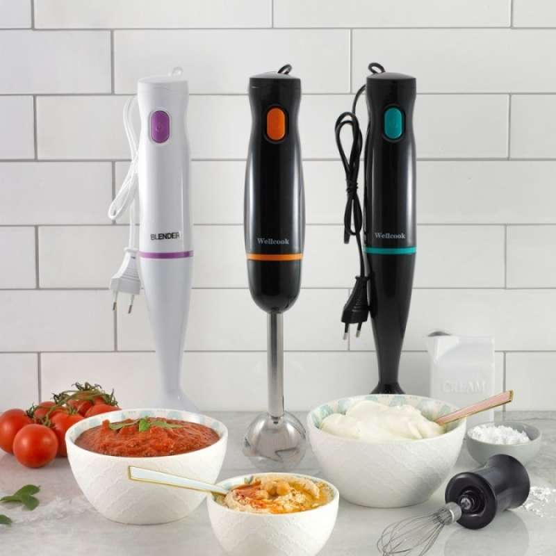 Promo Hand Blender 2in1 Listrik Watt Kecil Portable Blender Tangan Murah R Diskon 23 di